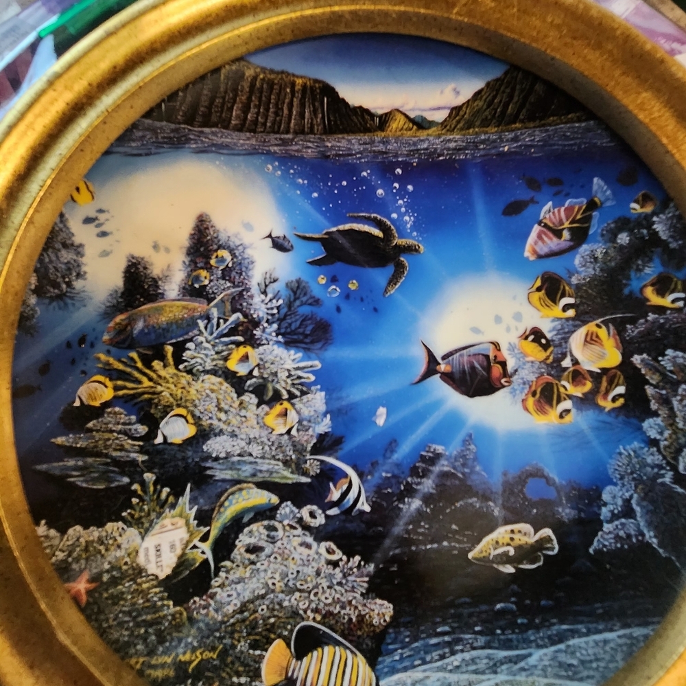 The danbury mint Plate